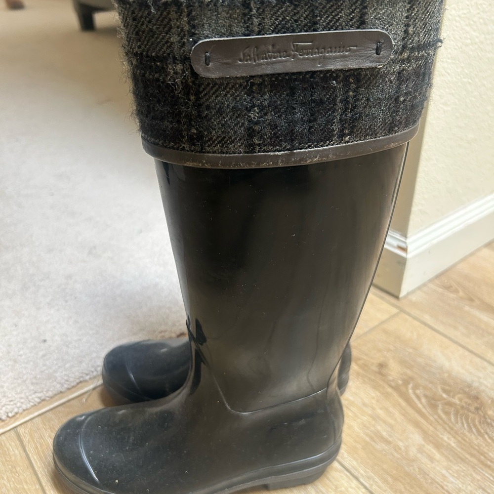 Salvatore Ferragamo rain boots